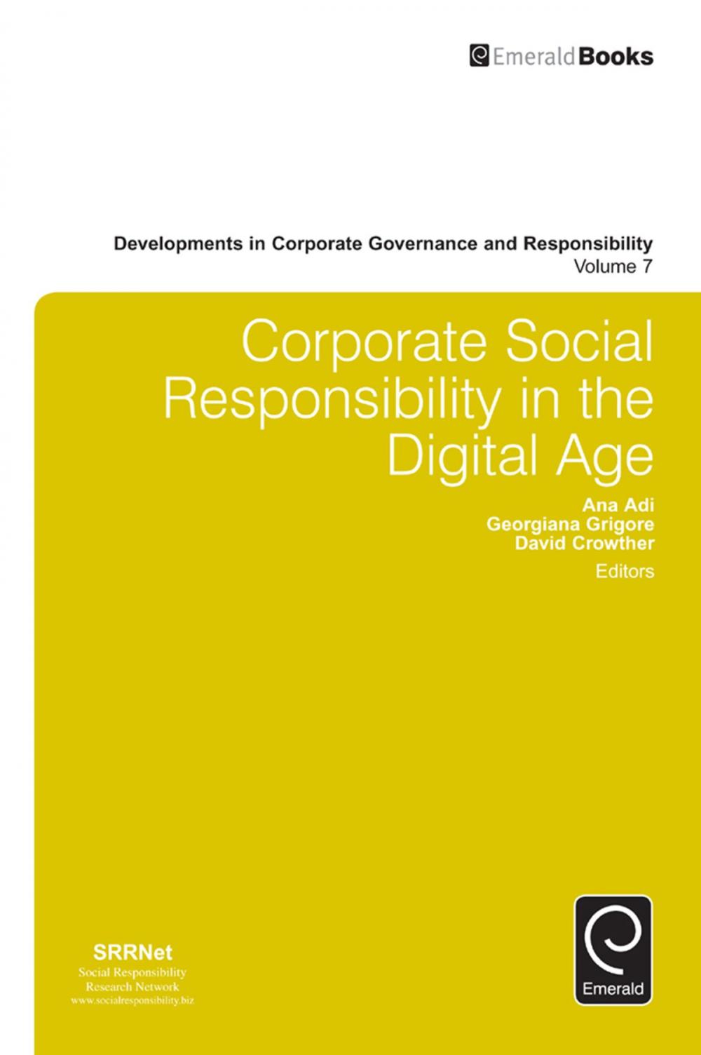 Big bigCover of Corporate Social Responsibility in the Digital Age