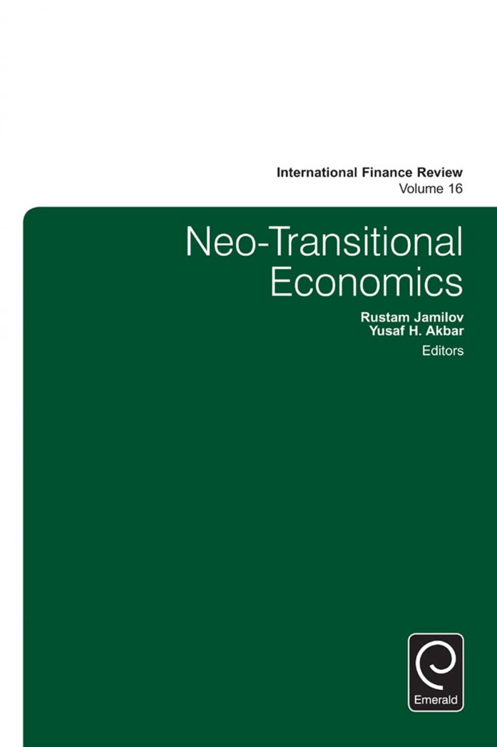 Big bigCover of Neo-Transitional Economics