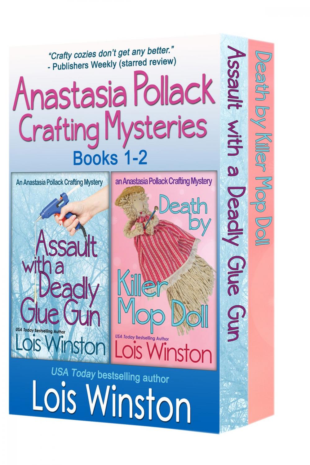 Big bigCover of Anastasia Pollack Crafting Mysteries Boxed Set