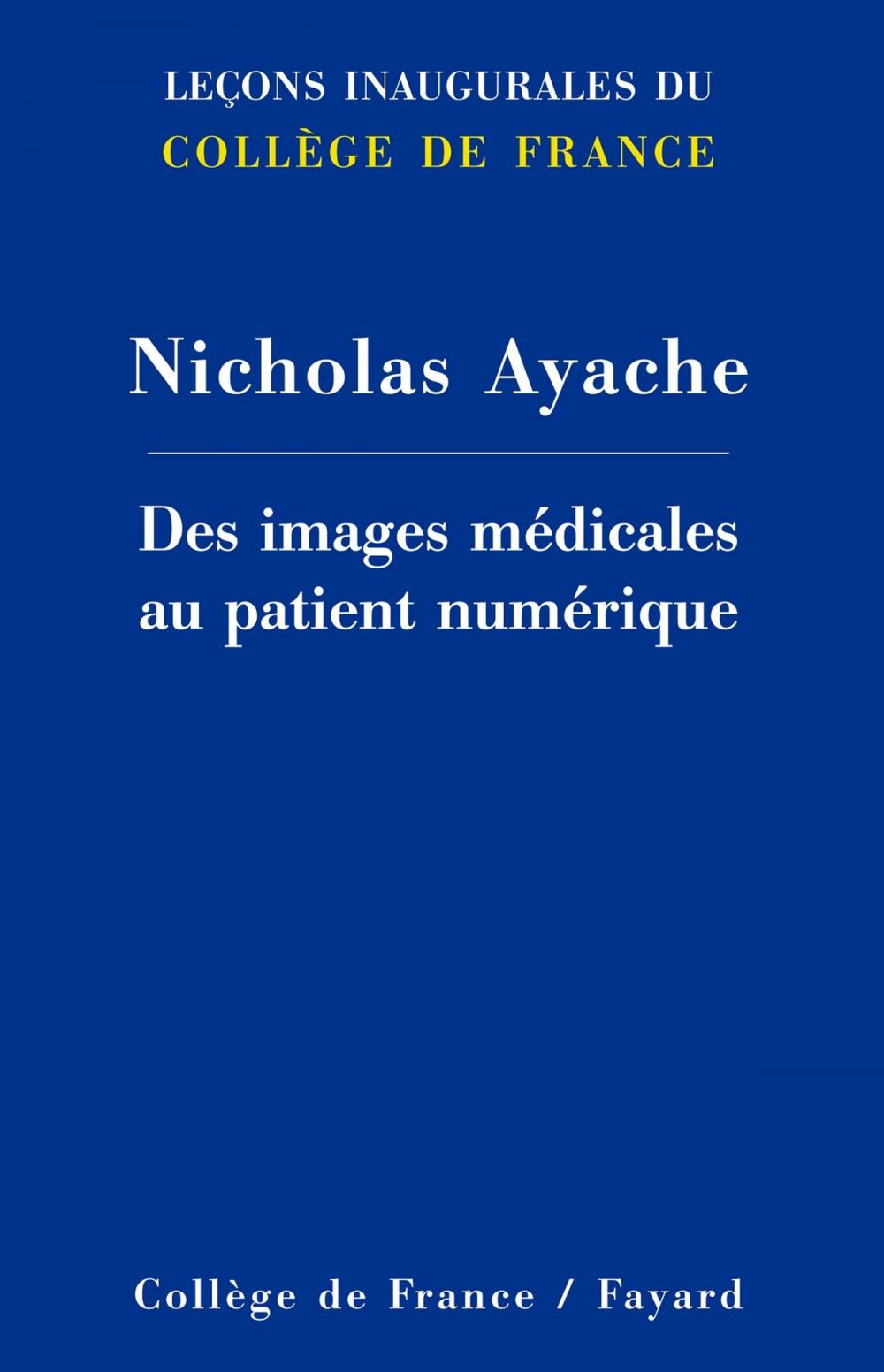 Big bigCover of Des images médicales au patient numérique