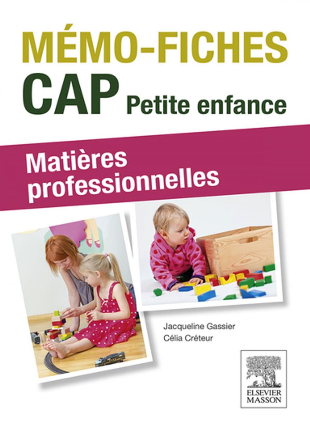 Big bigCover of Mémo fiches - CAP Petite enfance