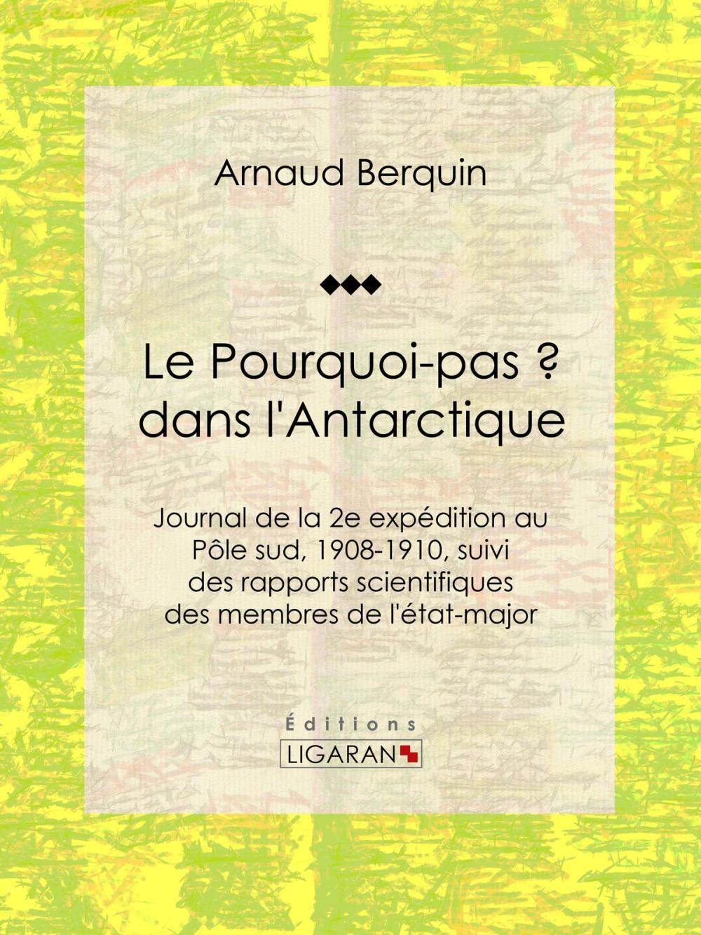 Big bigCover of Le "Pourquoi-pas ?" dans l'Antarctique