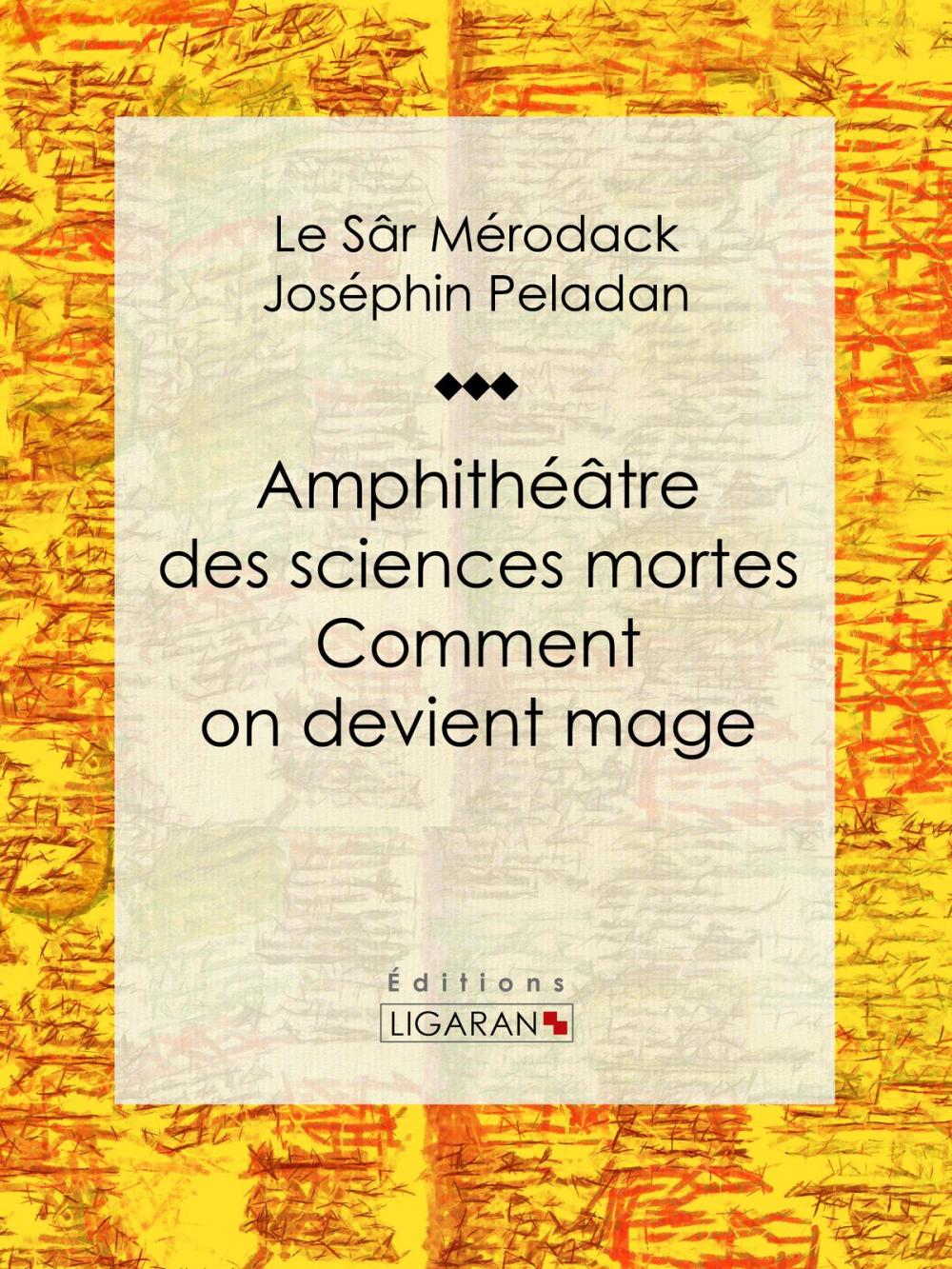 Big bigCover of Amphithéâtre des sciences mortes. Comment on devient mage