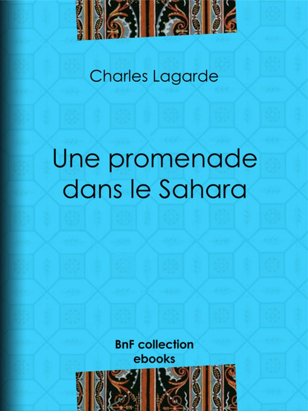 Big bigCover of Une promenade dans le Sahara