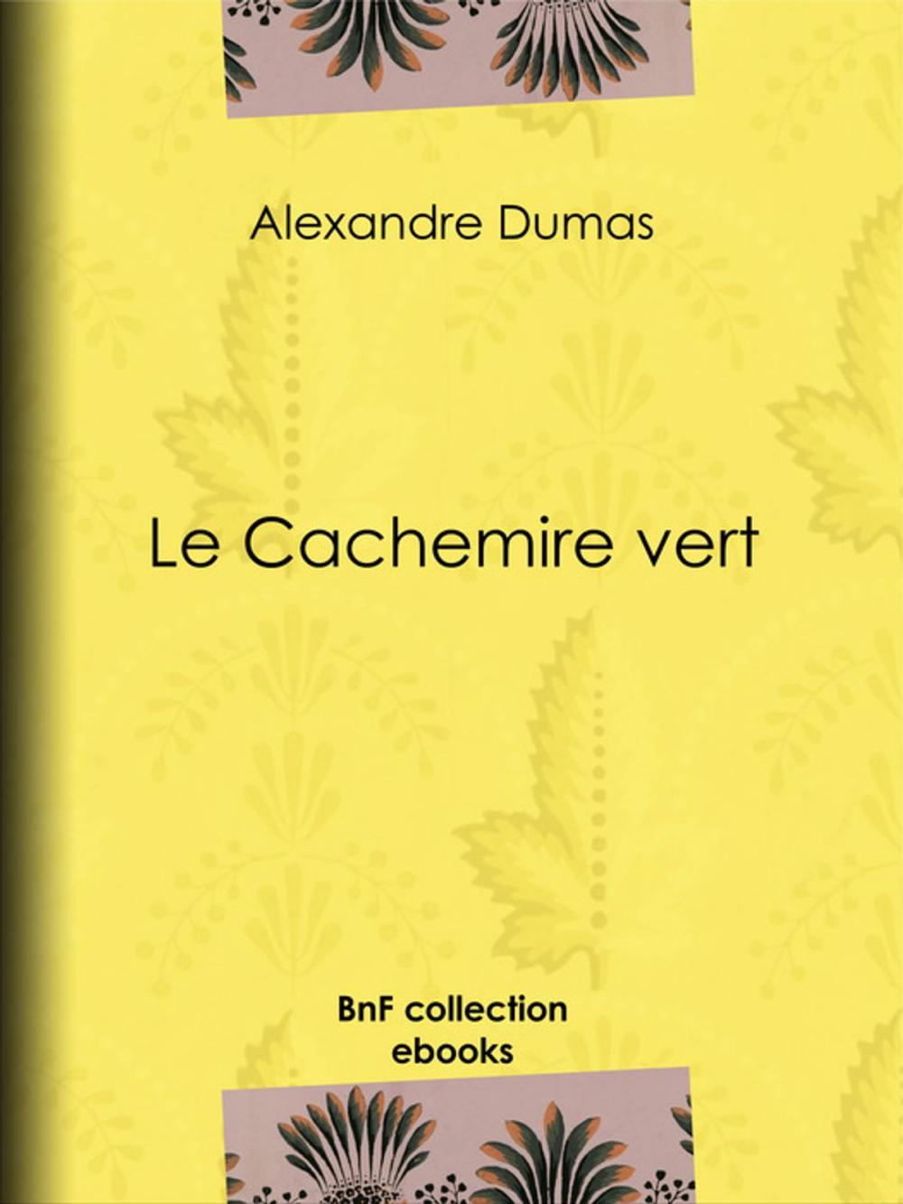 Big bigCover of Le Cachemire vert