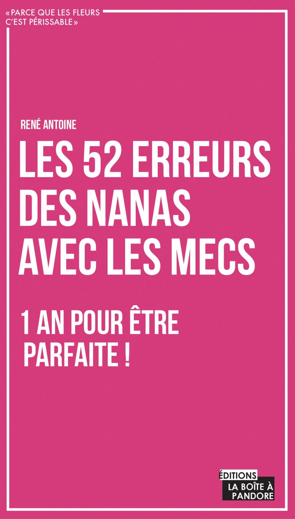 Big bigCover of Les 52 erreurs des nanas avec les mecs