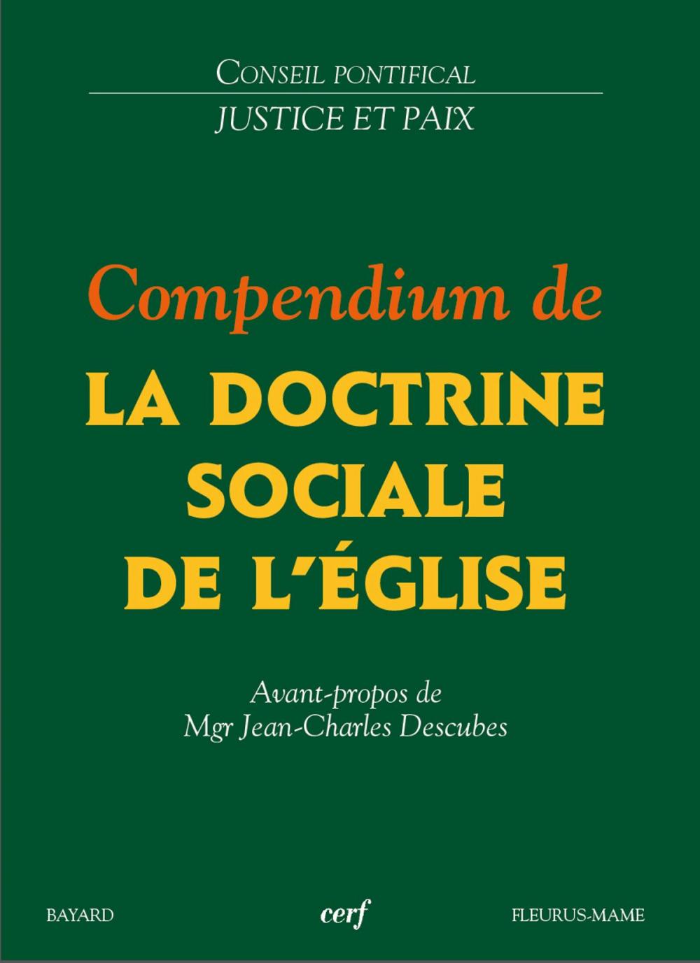 Big bigCover of Compendium de la doctrine sociale de l'Église