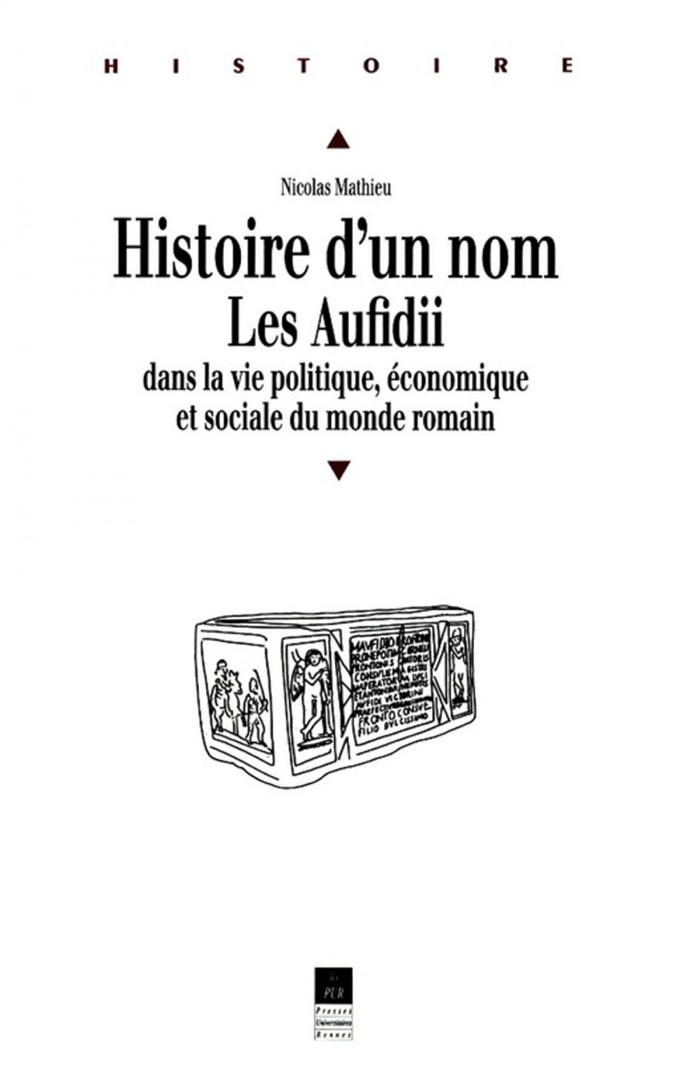 Big bigCover of Histoire d'un nom. Les Aufidii dans la vie politique, économique et sociale du monde romain