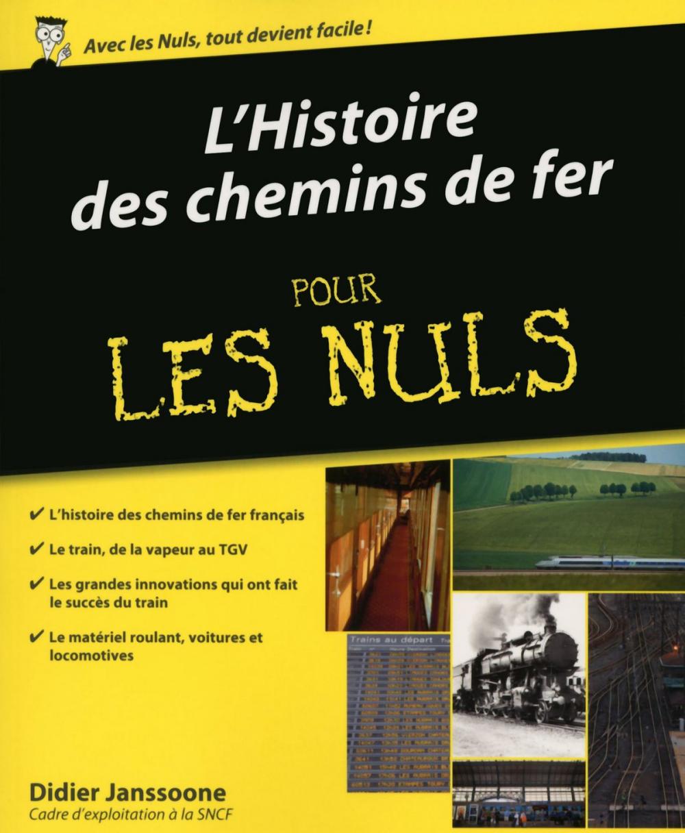 Big bigCover of Histoire des chemins de fer Pour les Nuls