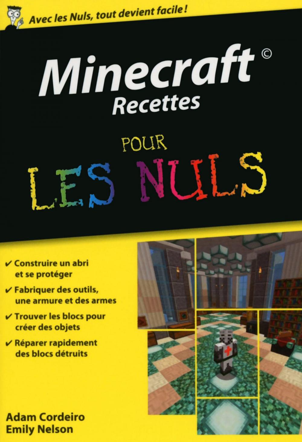 Big bigCover of Minecraft Recettes Poche Pour les Nuls