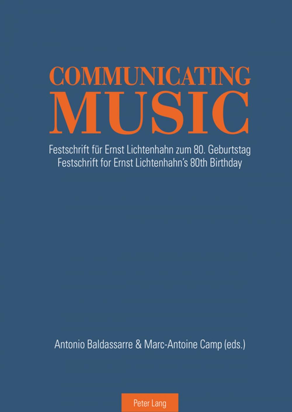 Big bigCover of Communicating Music