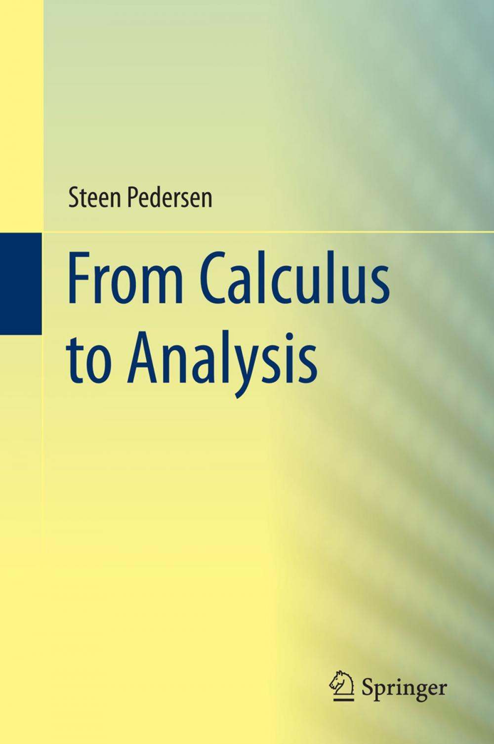 Big bigCover of From Calculus to Analysis