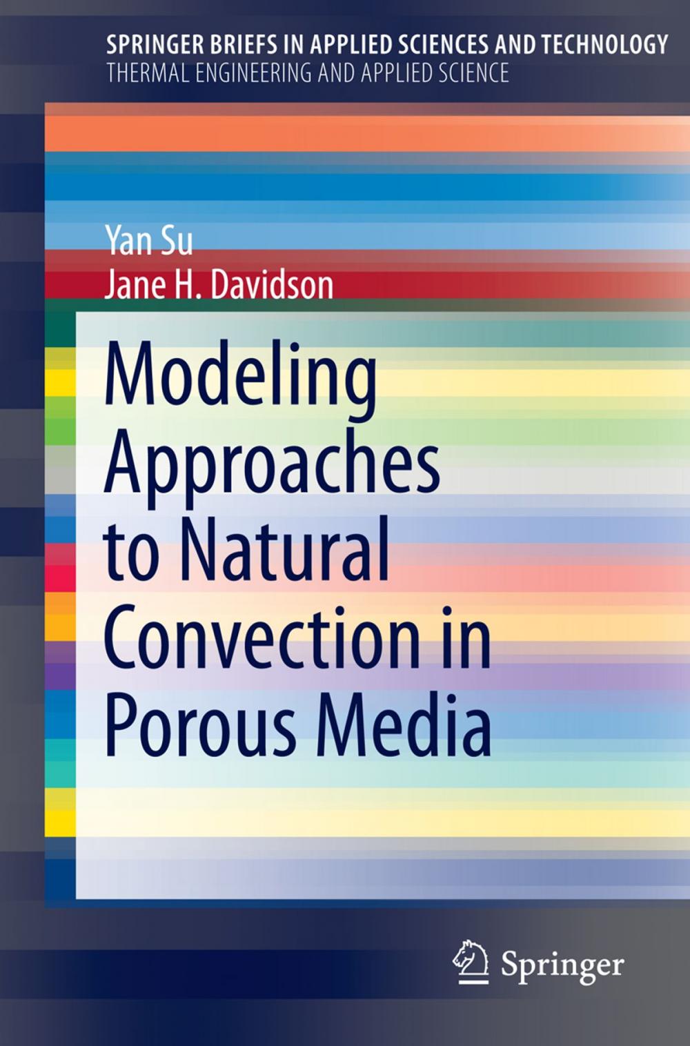 Big bigCover of Modeling Approaches to Natural Convection in Porous Media