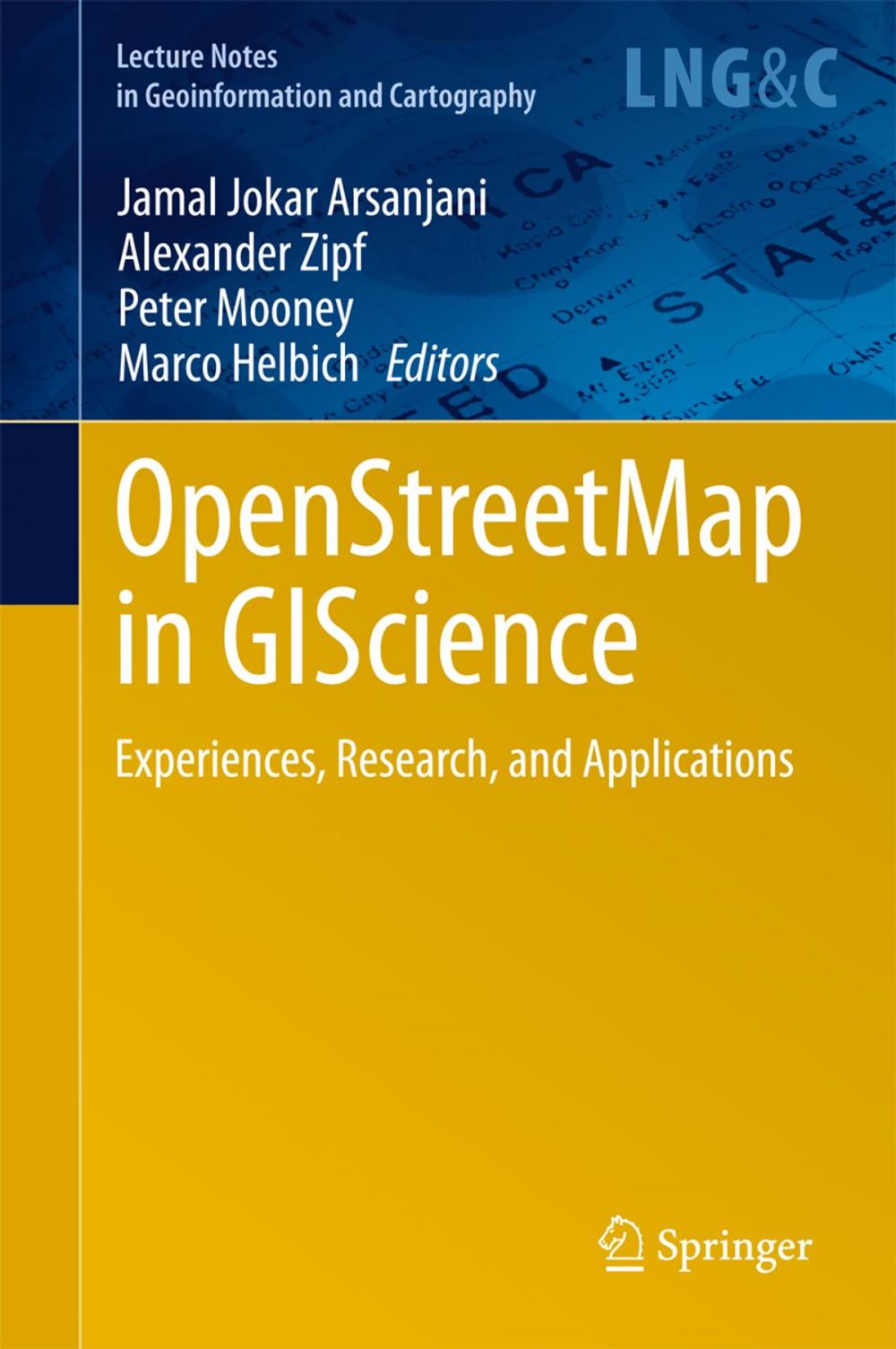 Big bigCover of OpenStreetMap in GIScience