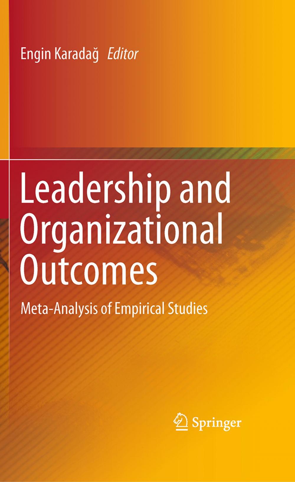 Big bigCover of Leadership and Organizational Outcomes