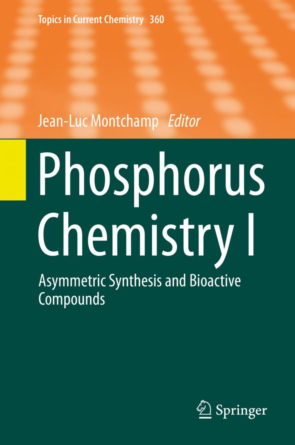 Big bigCover of Phosphorus Chemistry I