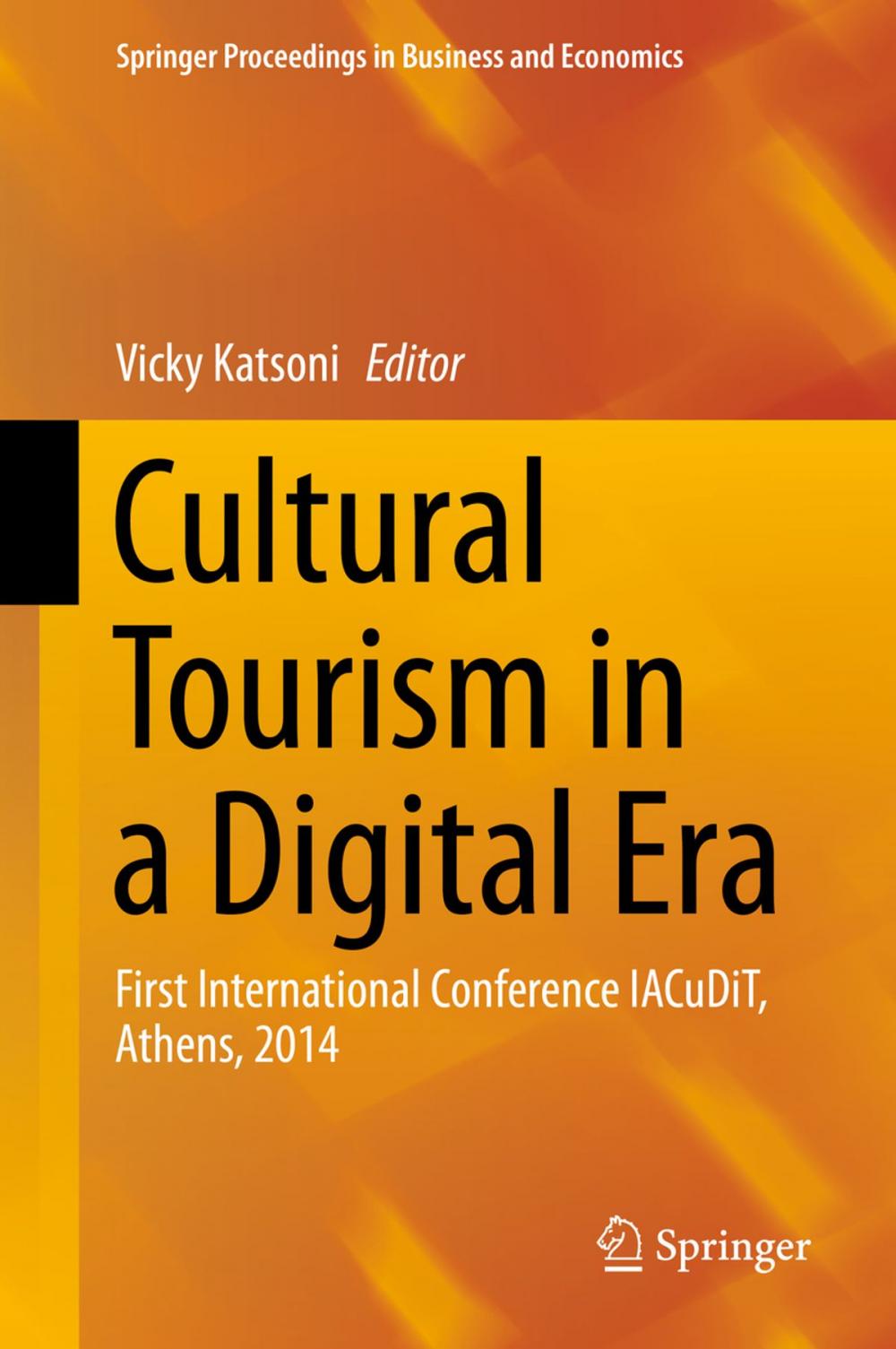 Big bigCover of Cultural Tourism in a Digital Era