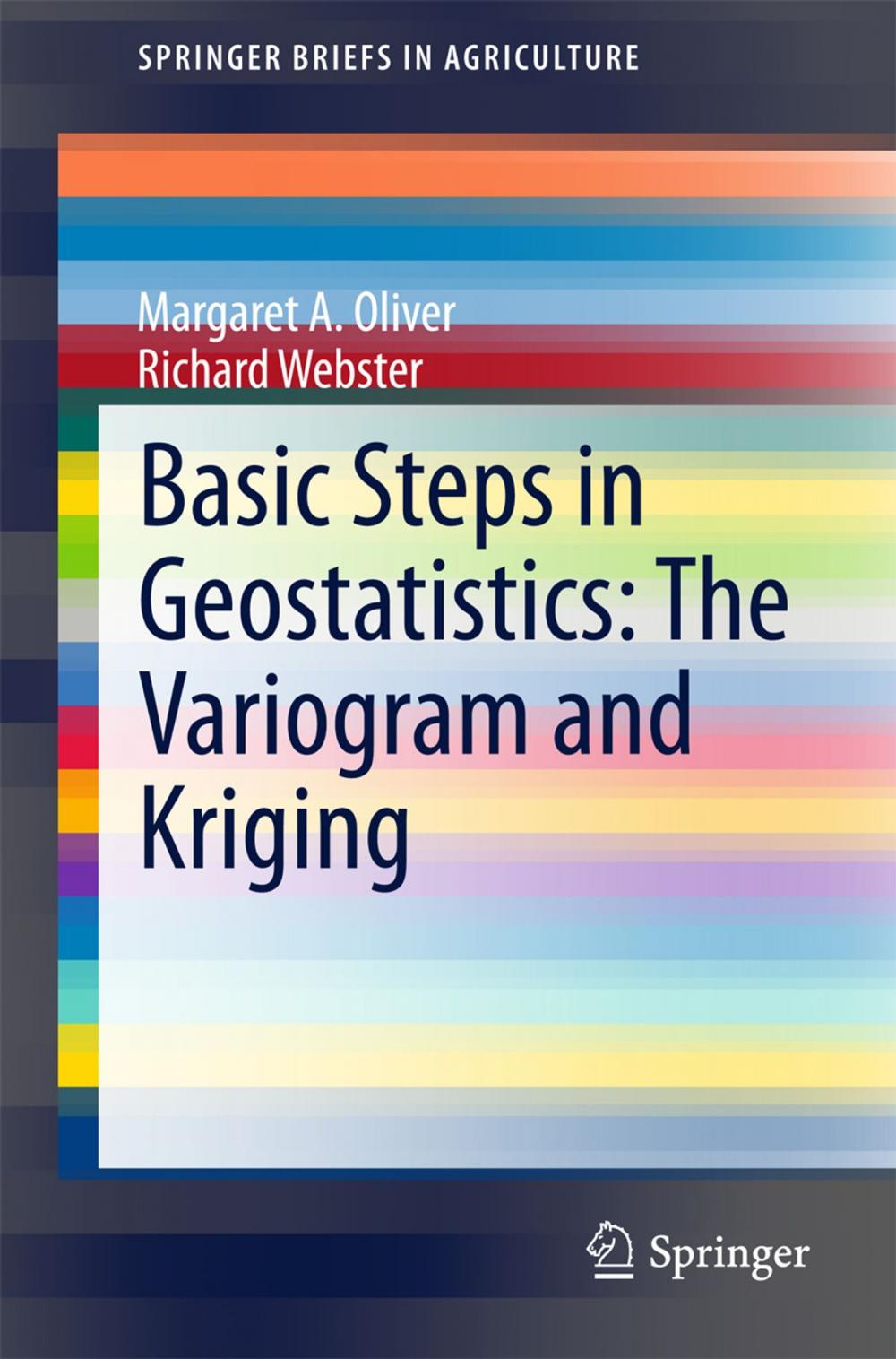 Big bigCover of Basic Steps in Geostatistics: The Variogram and Kriging