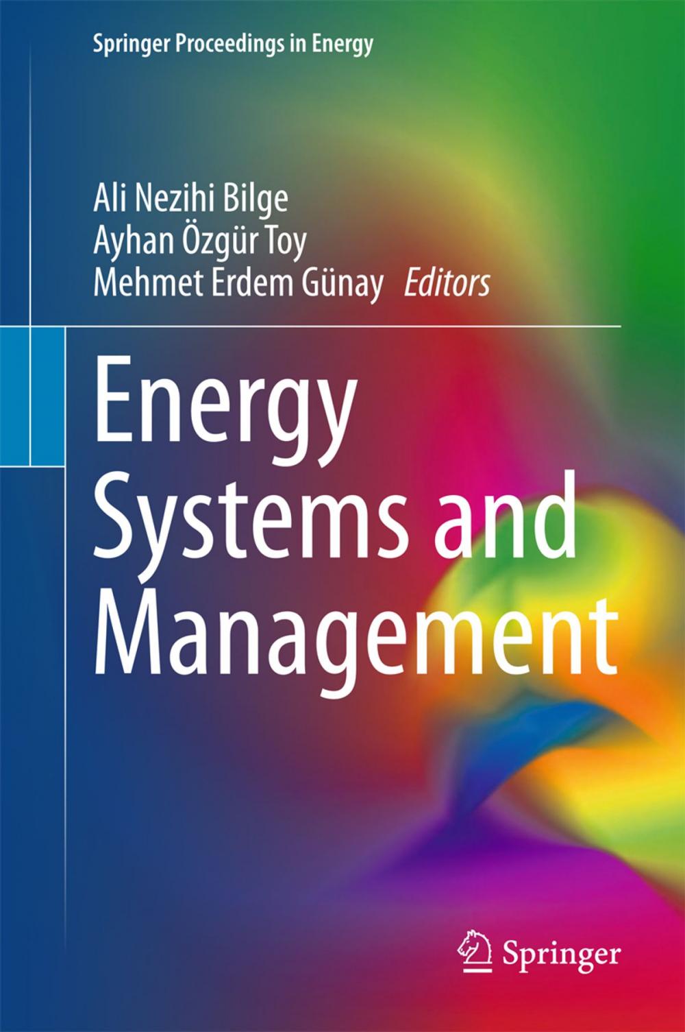 Big bigCover of Energy Systems and Management