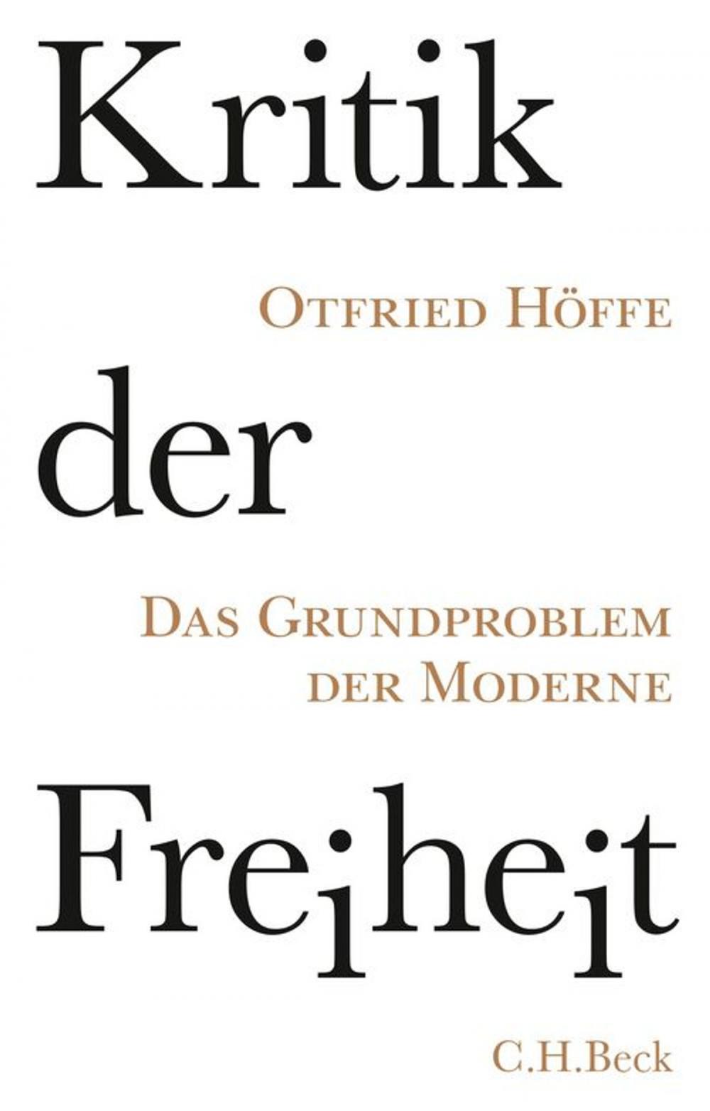 Big bigCover of Kritik der Freiheit