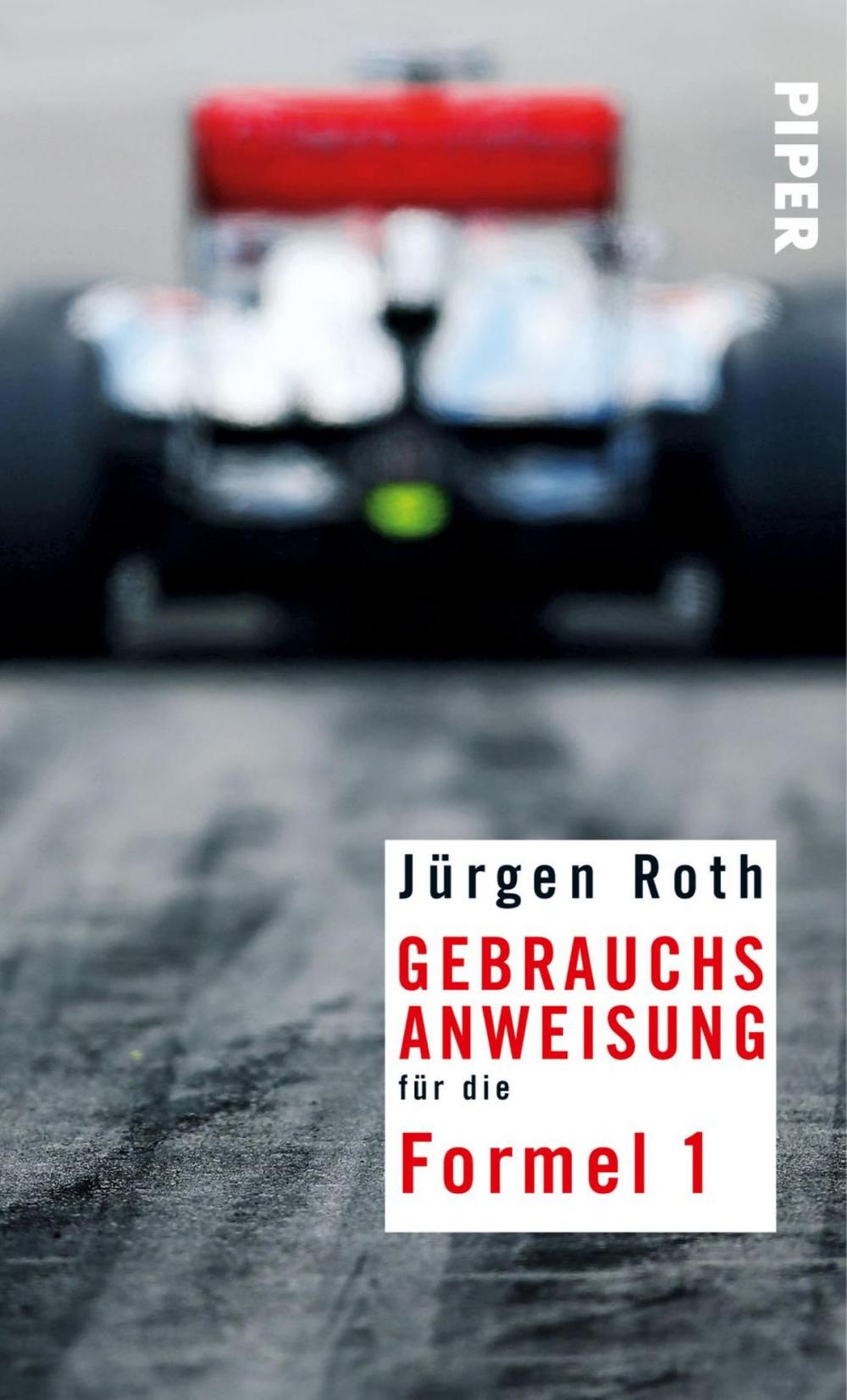 Big bigCover of Gebrauchsanweisung für die Formel 1