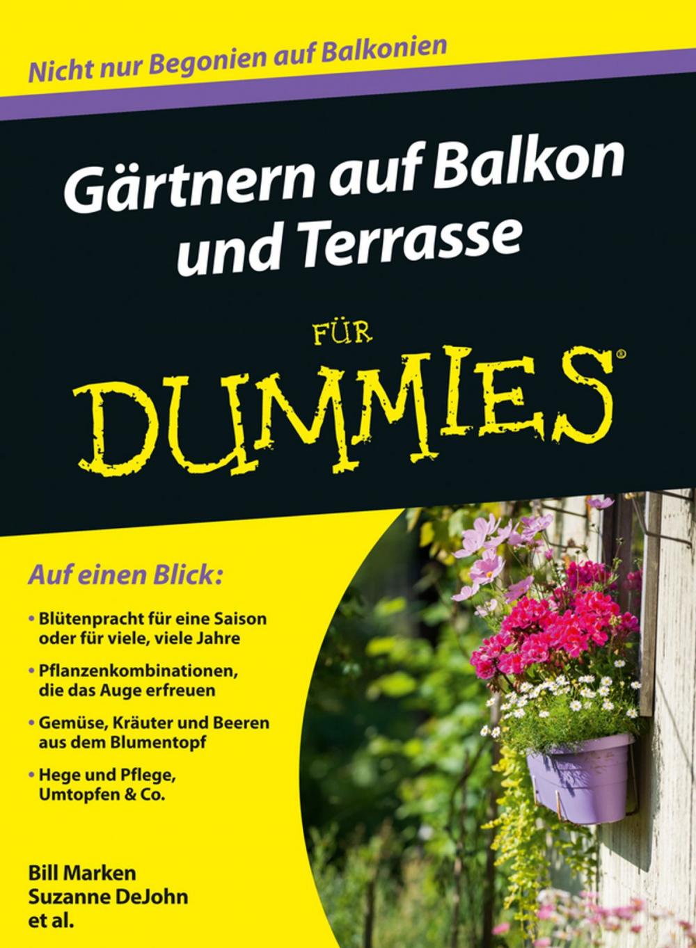 Big bigCover of Gärtnern auf Balkon und Terrasse für Dummies