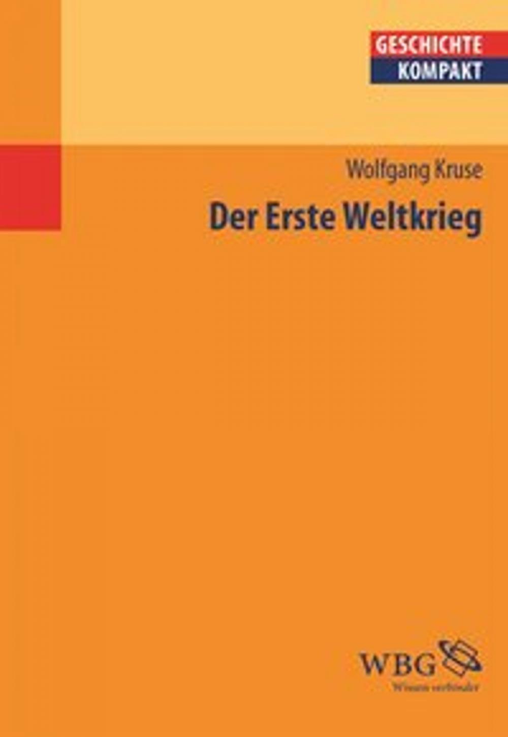 Big bigCover of Der Erste Weltkrieg