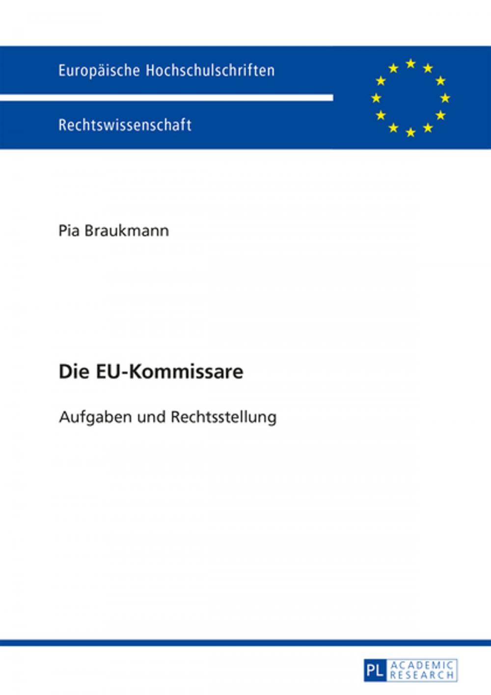 Big bigCover of Die EU-Kommissare