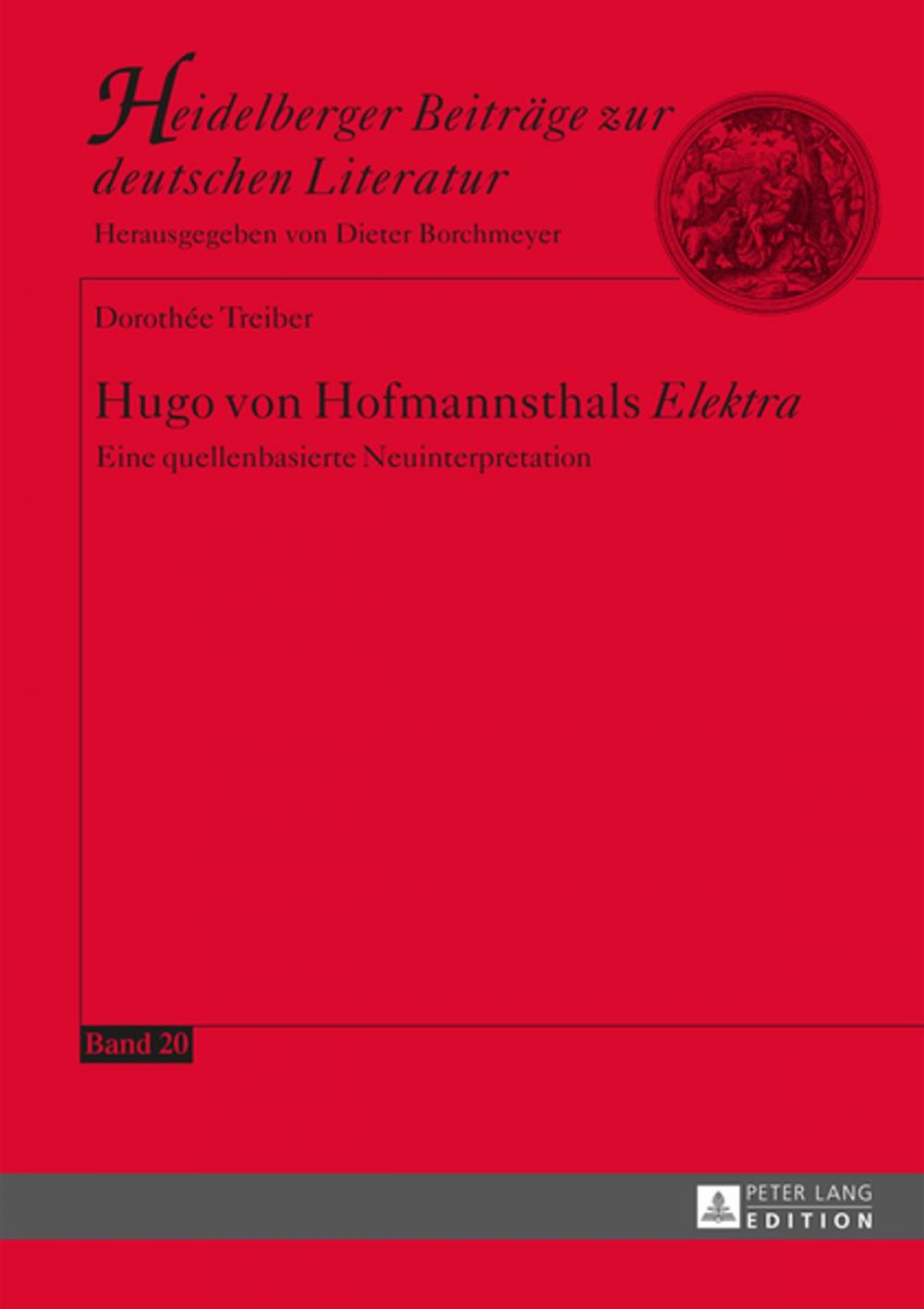 Big bigCover of Hugo von Hofmannsthals «Elektra»