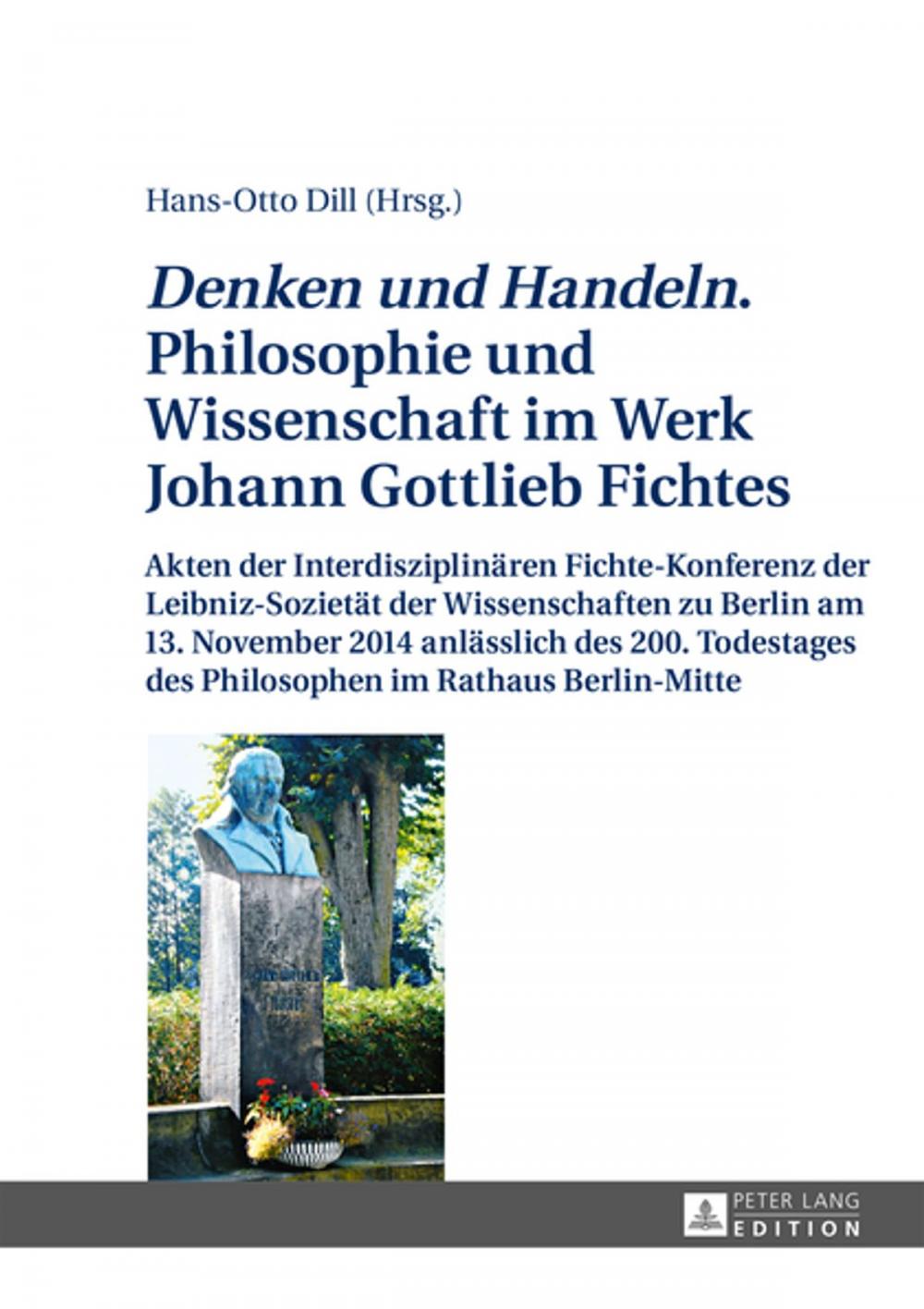 Big bigCover of «Denken und Handeln.» Philosophie und Wissenschaft im Werk Johann Gottlieb Fichtes