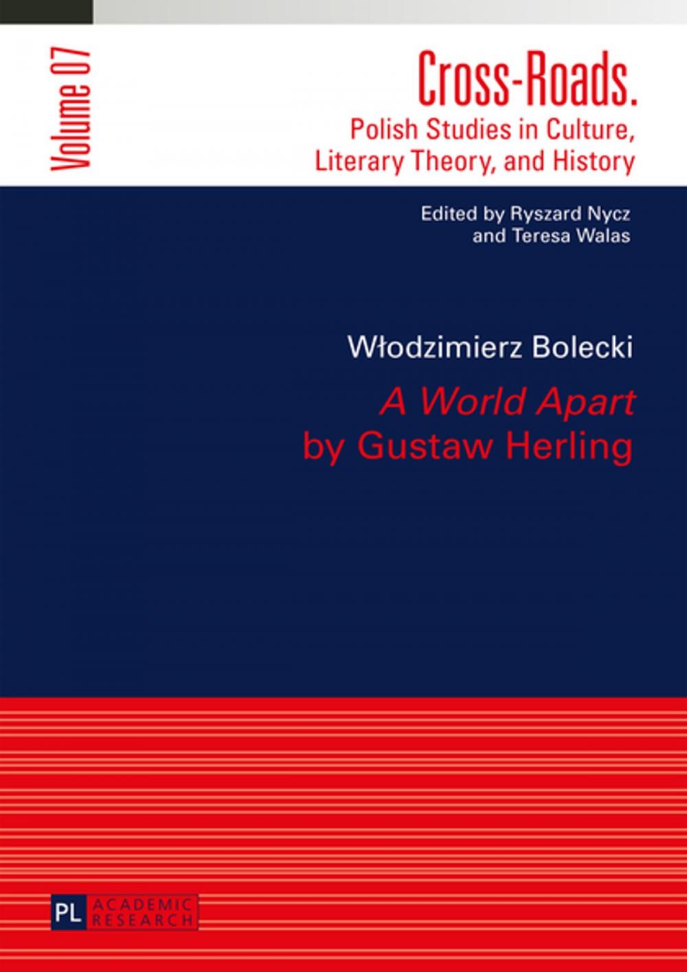 Big bigCover of «A World Apart» by Gustaw Herling