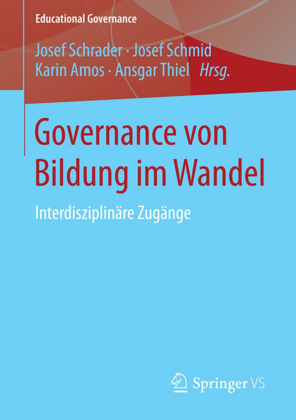 Big bigCover of Governance von Bildung im Wandel