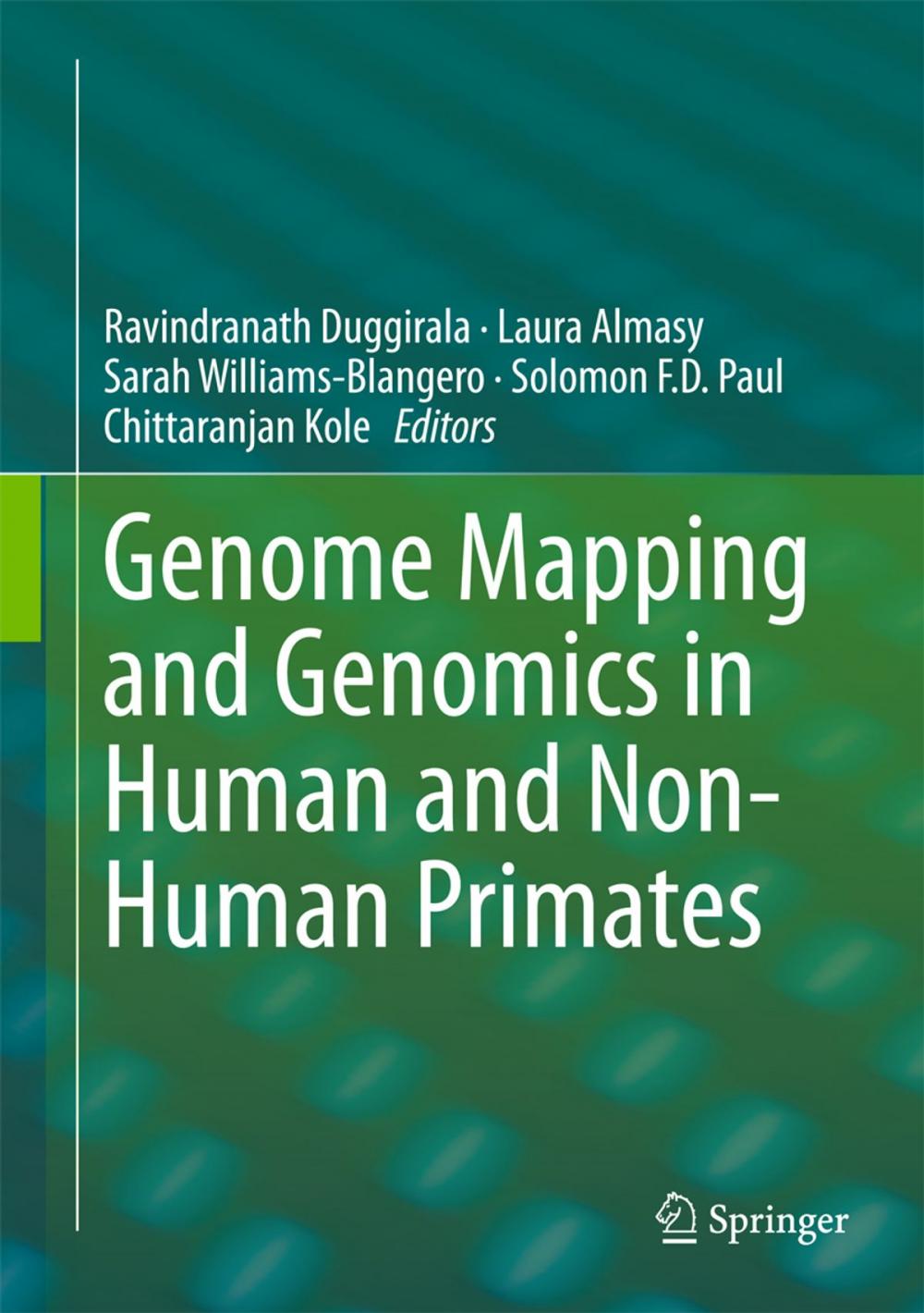 Big bigCover of Genome Mapping and Genomics in Human and Non-Human Primates