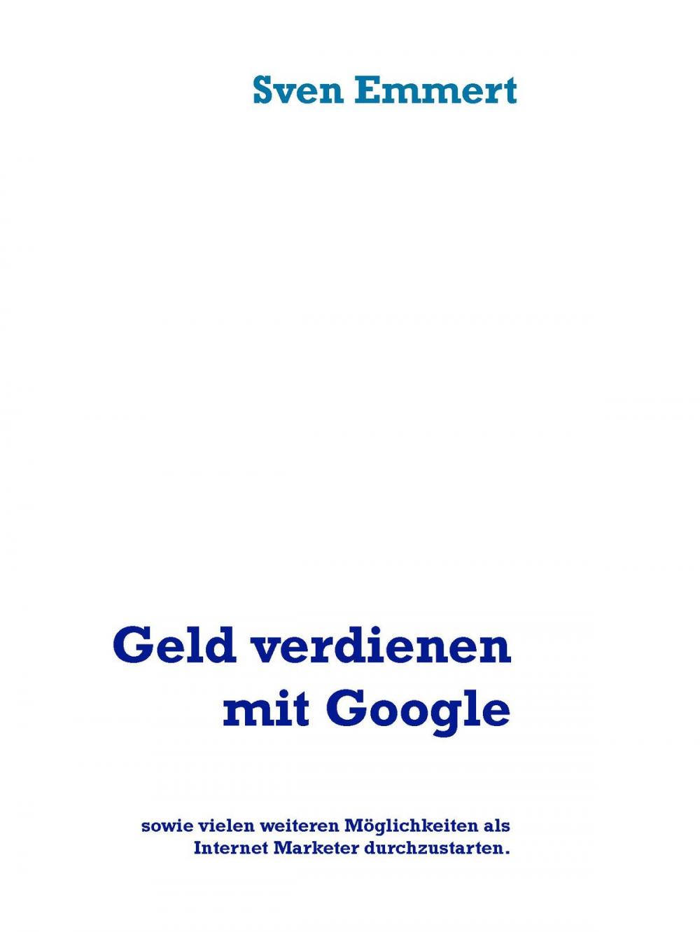 Big bigCover of Geld verdienen mit Google