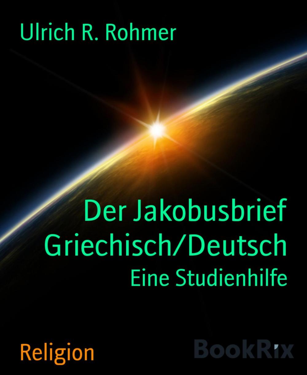 Big bigCover of Der Jakobusbrief Griechisch/Deutsch