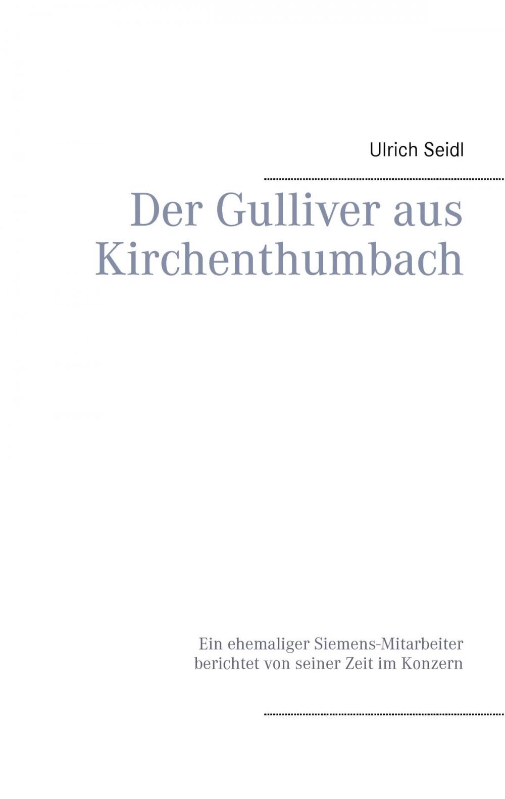 Big bigCover of Der Gulliver aus Kirchenthumbach