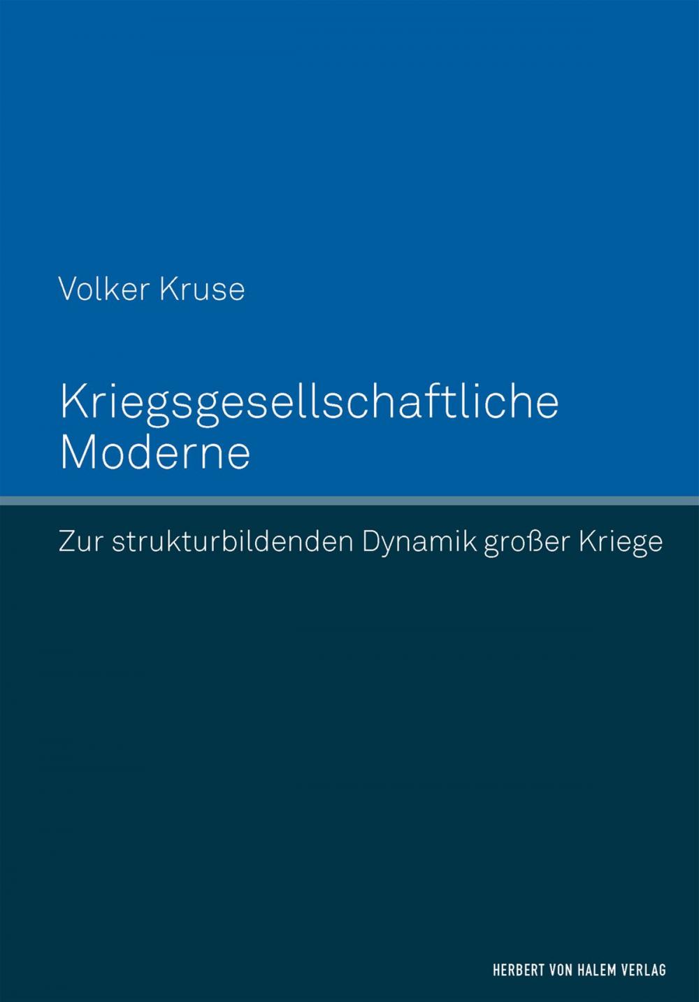 Big bigCover of Kriegsgesellschaftliche Moderne