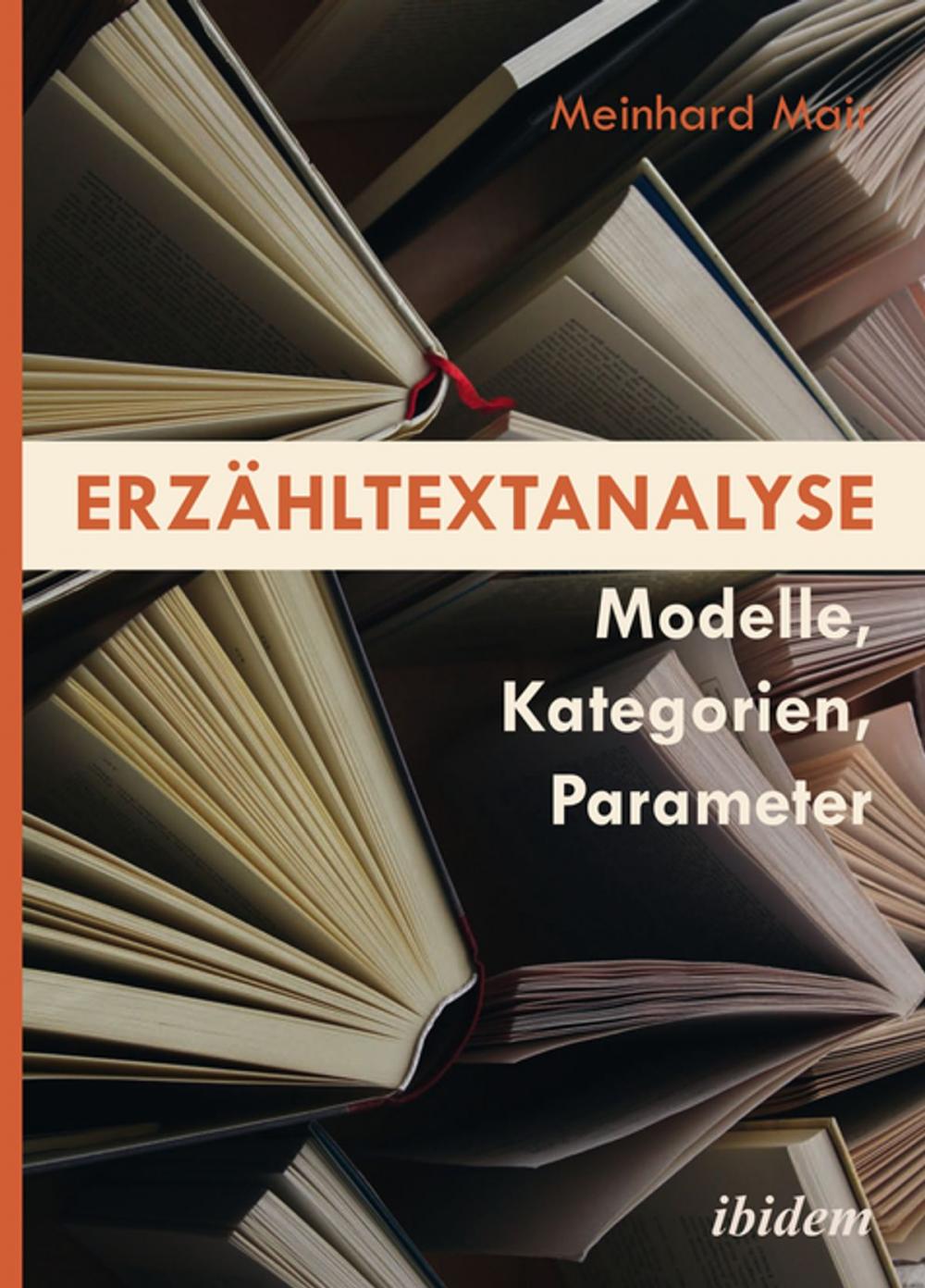 Big bigCover of Erzähltextanalyse [German-language Edition]