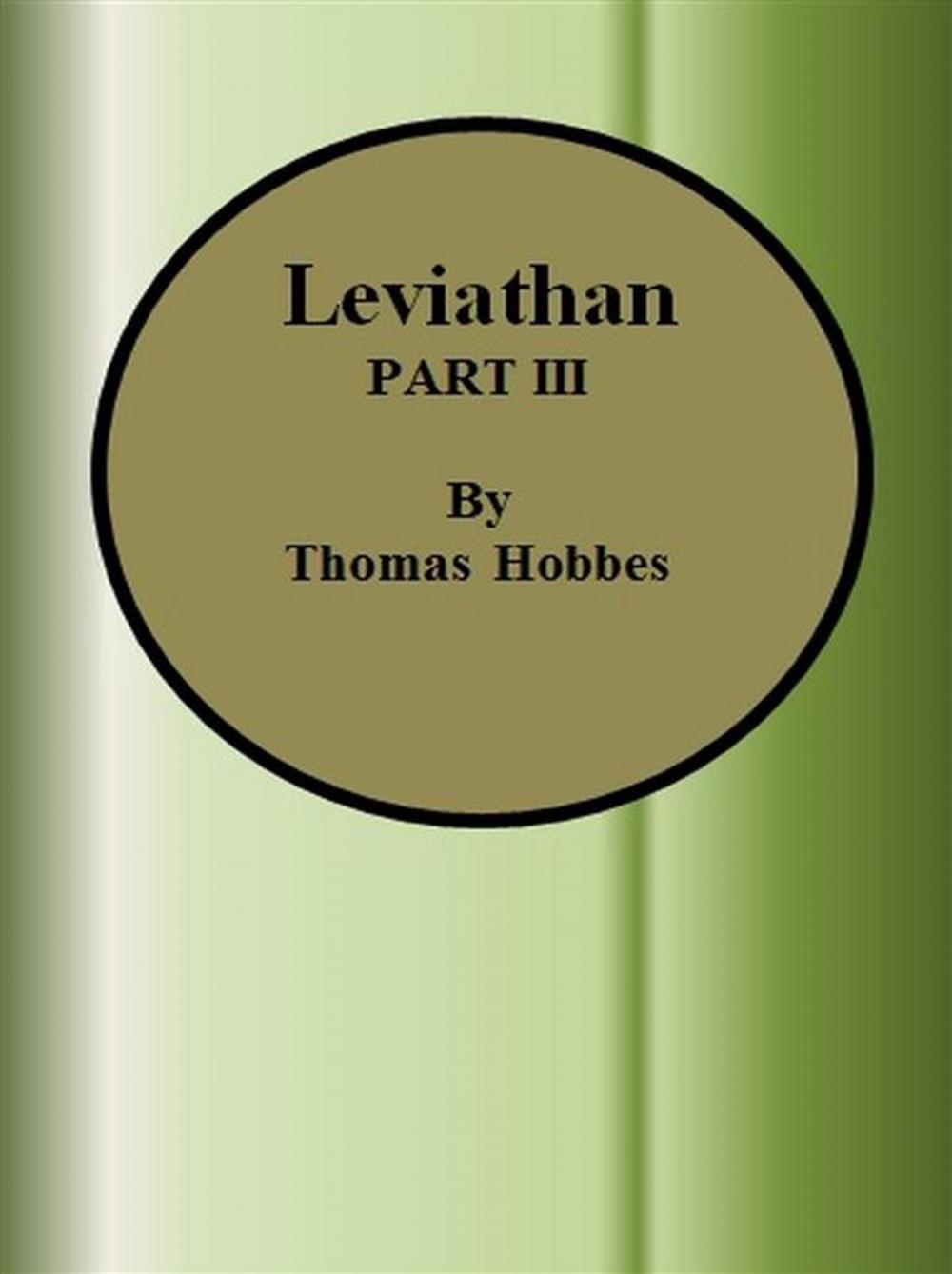 Big bigCover of Leviathan: PART III