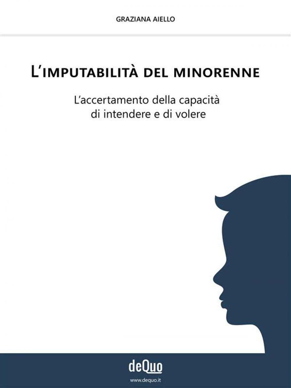 Big bigCover of L'imputabilità del minorenne