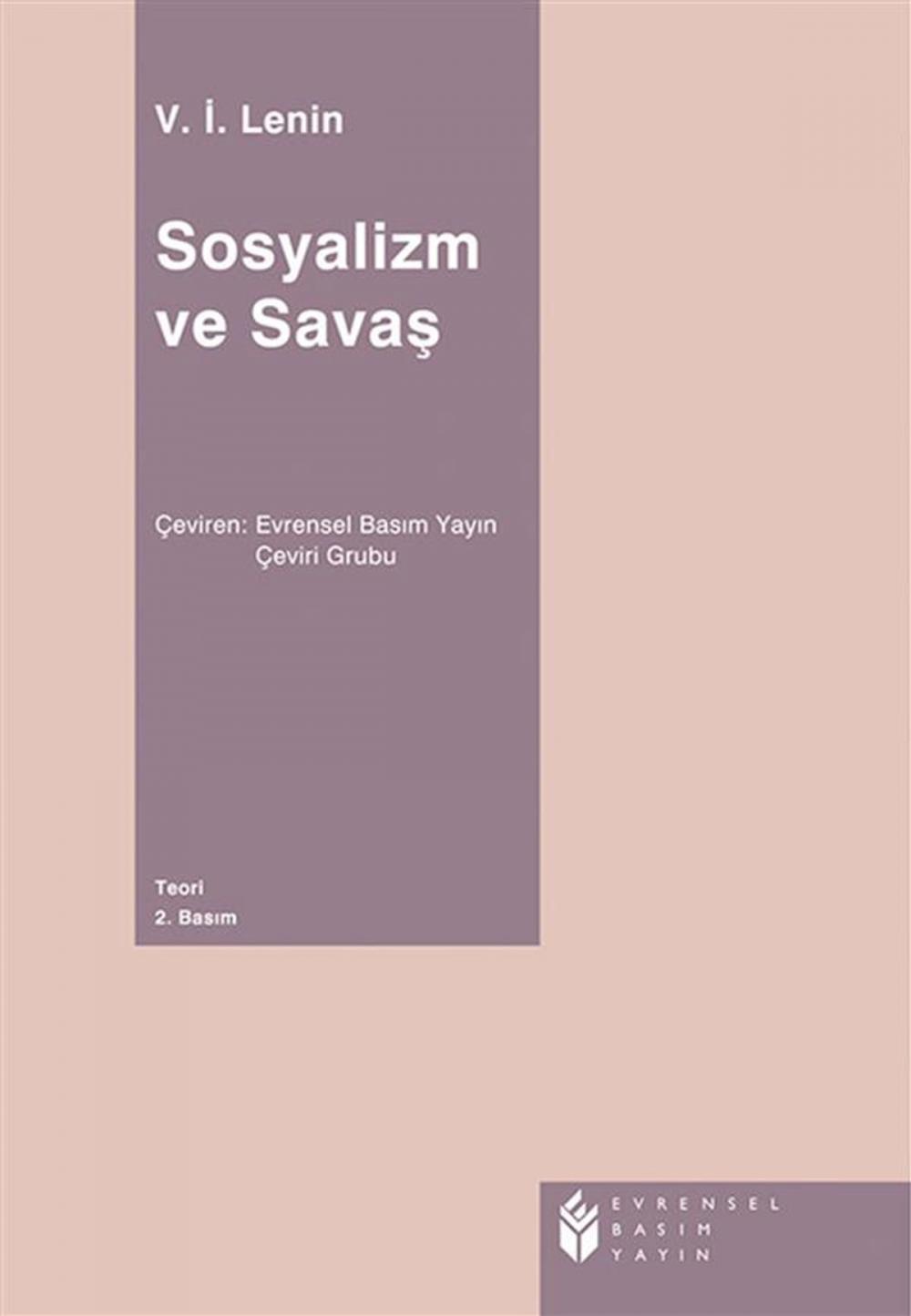 Big bigCover of Sosyalizm ve Savaş