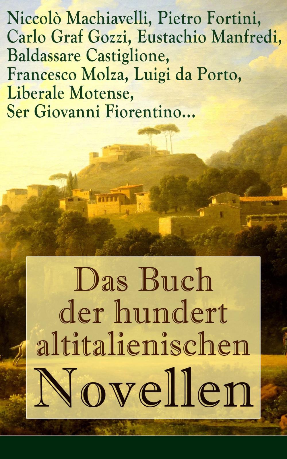 Big bigCover of Das Buch der hundert altitalienischen Novellen