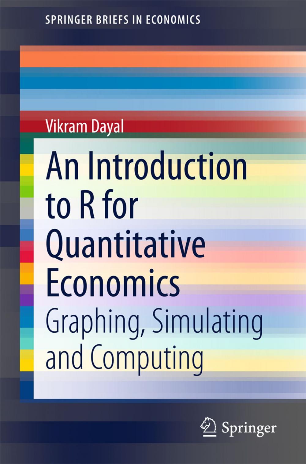 Big bigCover of An Introduction to R for Quantitative Economics