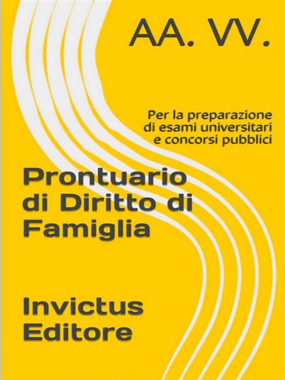 Big bigCover of Prontuario di diritto di famiglia