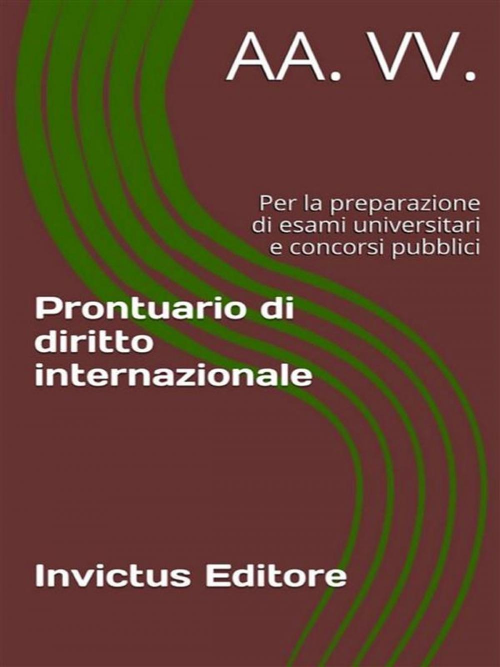 Big bigCover of Prontuario di diritto internazionale