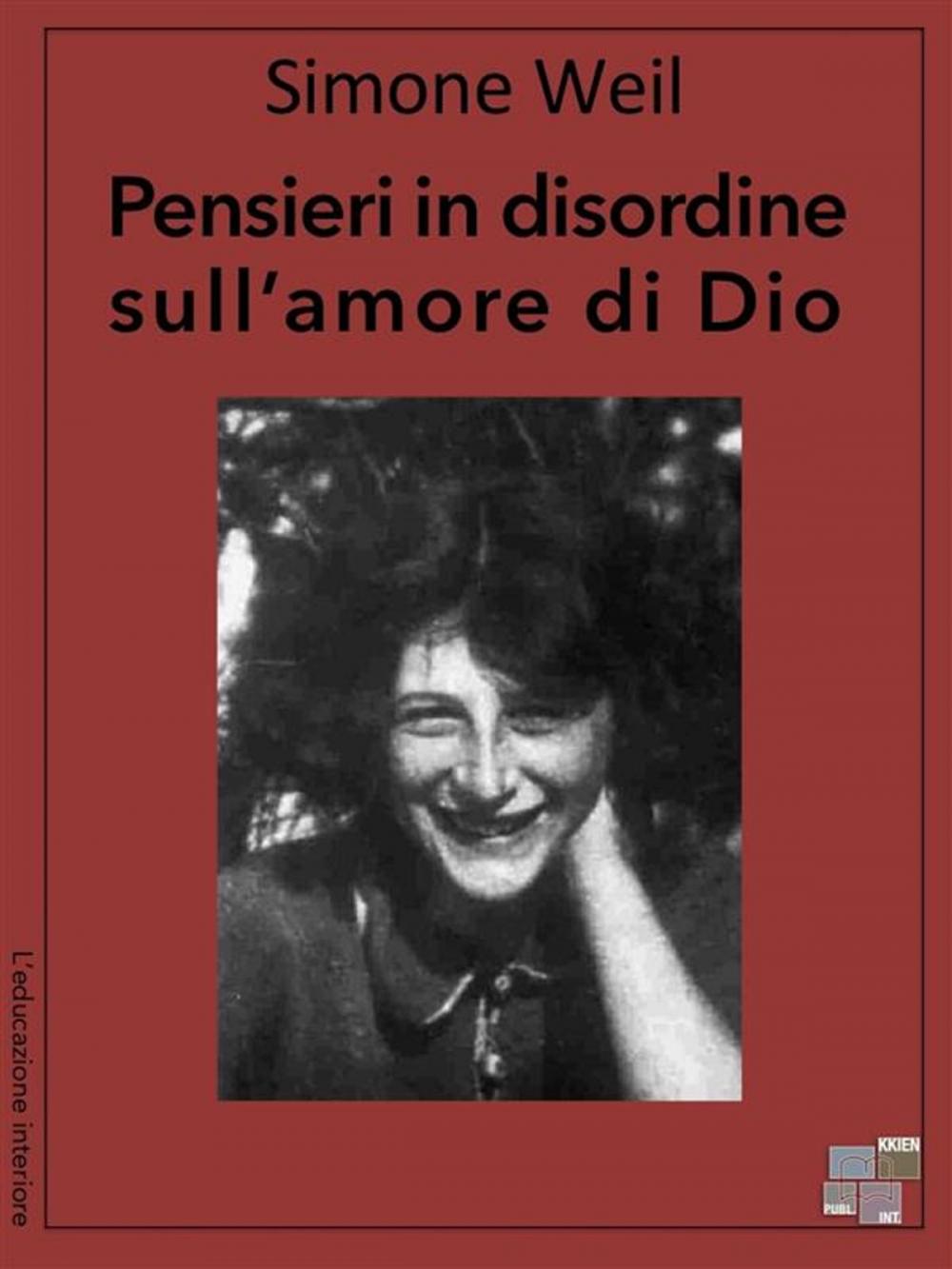 Big bigCover of Pensieri in disordine sull'amore di Dio