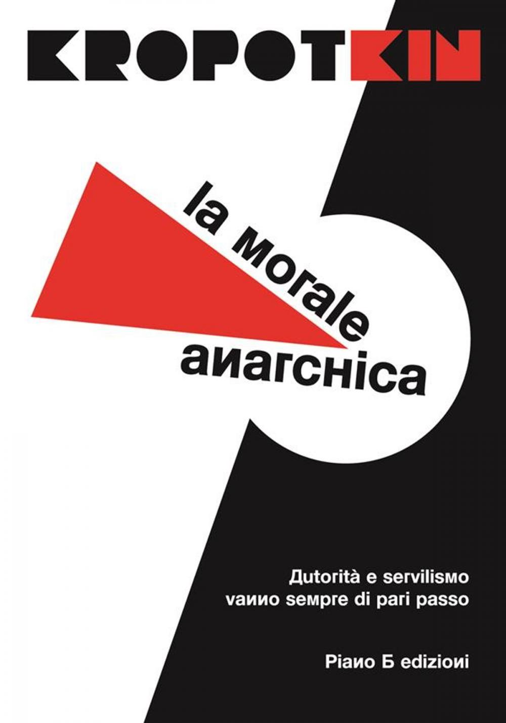 Big bigCover of La morale anarchica