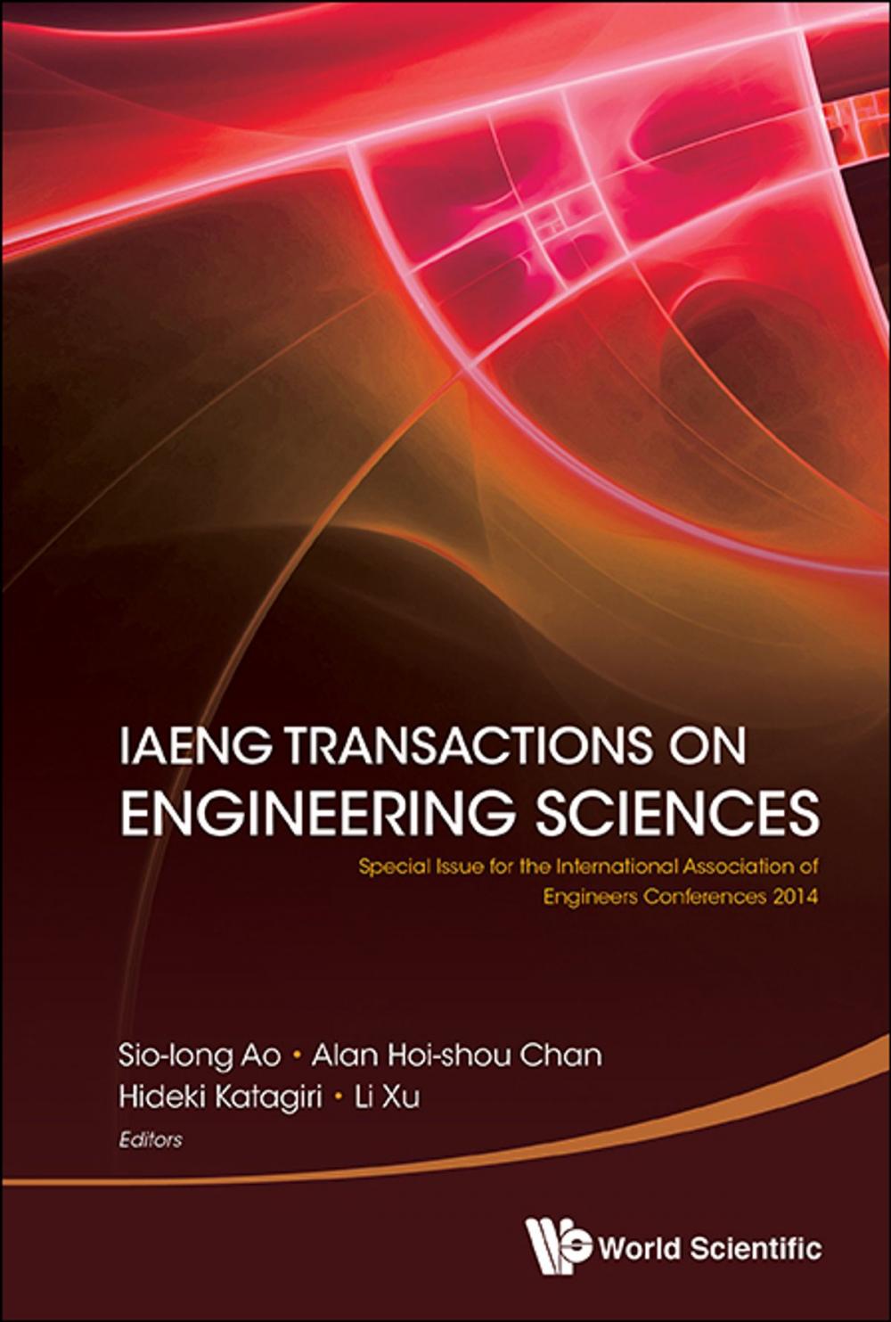 Big bigCover of IAENG Transactions on Engineering Sciences