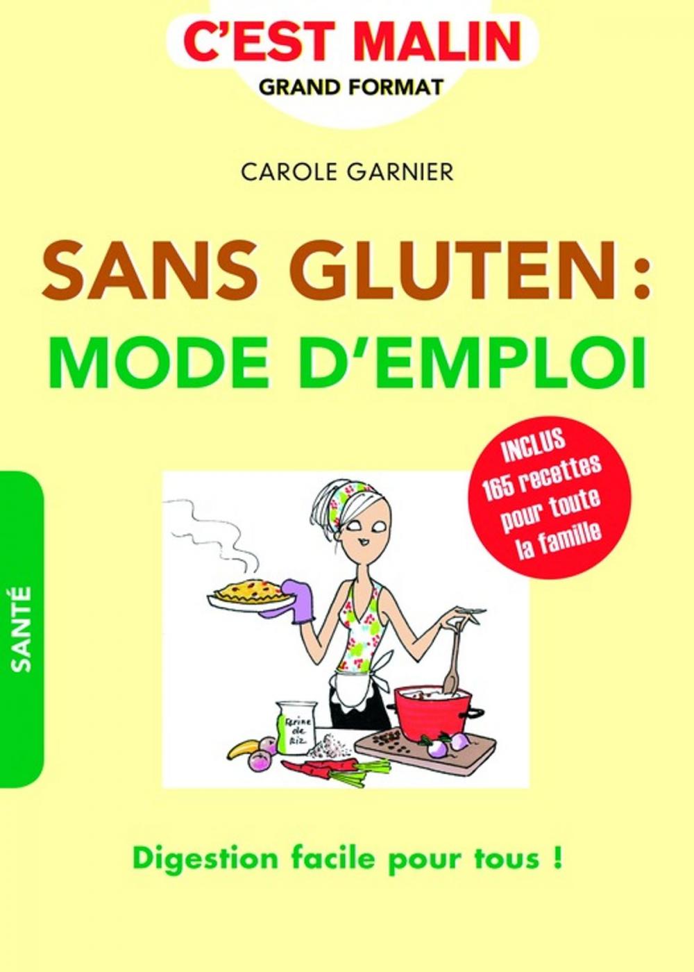 Big bigCover of Sans gluten : mode d'emploi, c'est malin