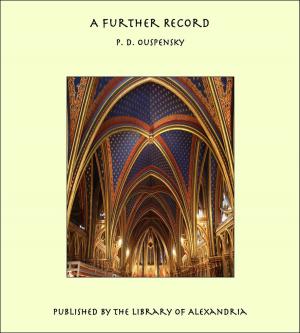 Cover of the book A Further Record by Martin P. Nilsson